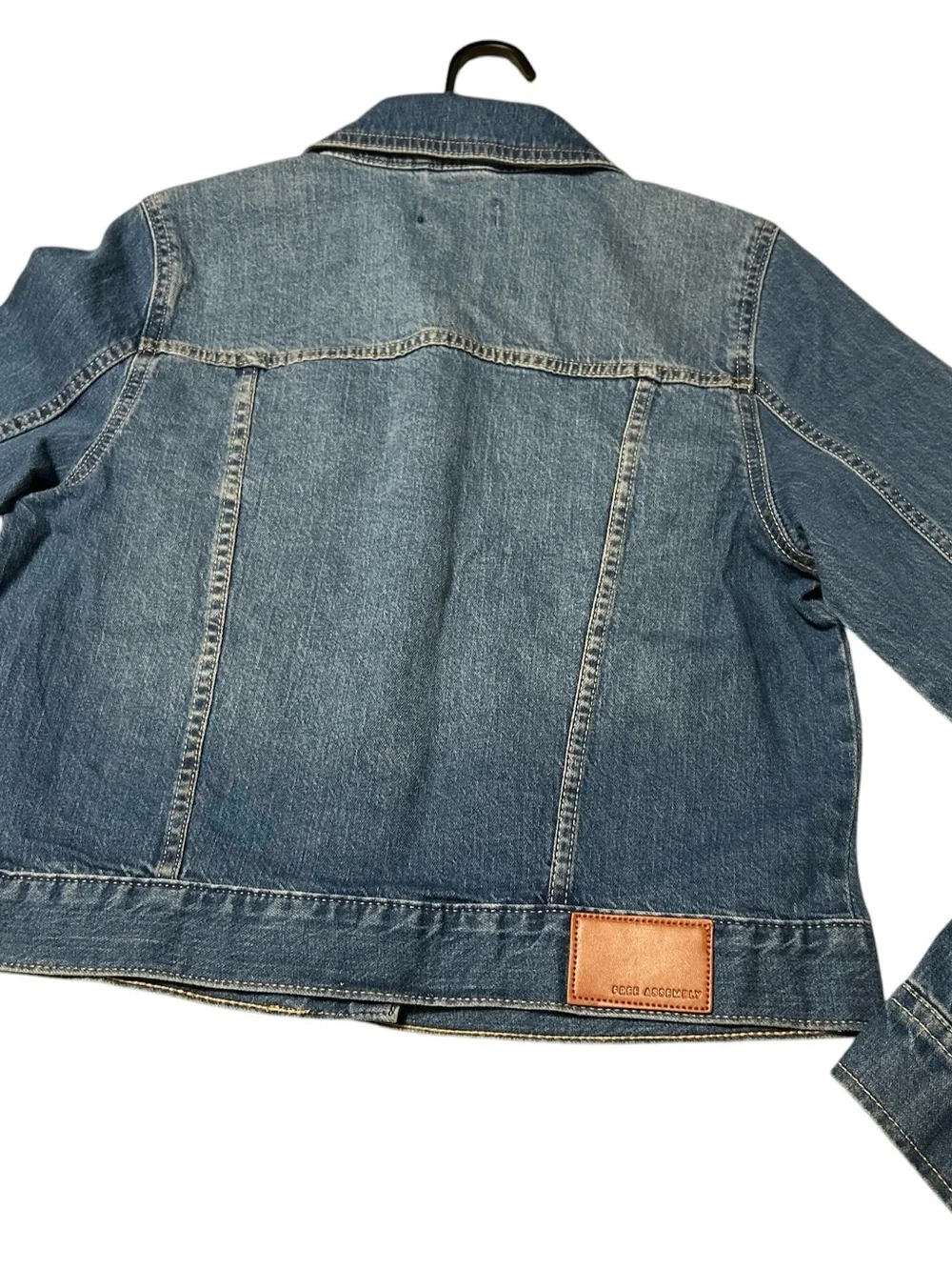 Girls' Classic Denim Jacket - Medium Blue